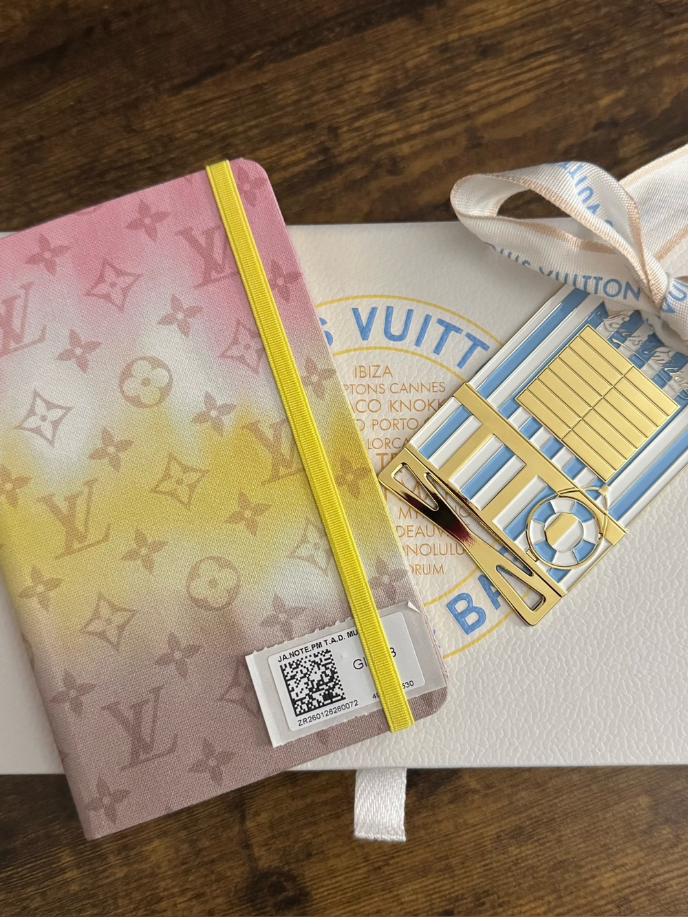 NEW LOUIS VUITTON 2026 Resort Collection Tie Dye Jane Notebook PM